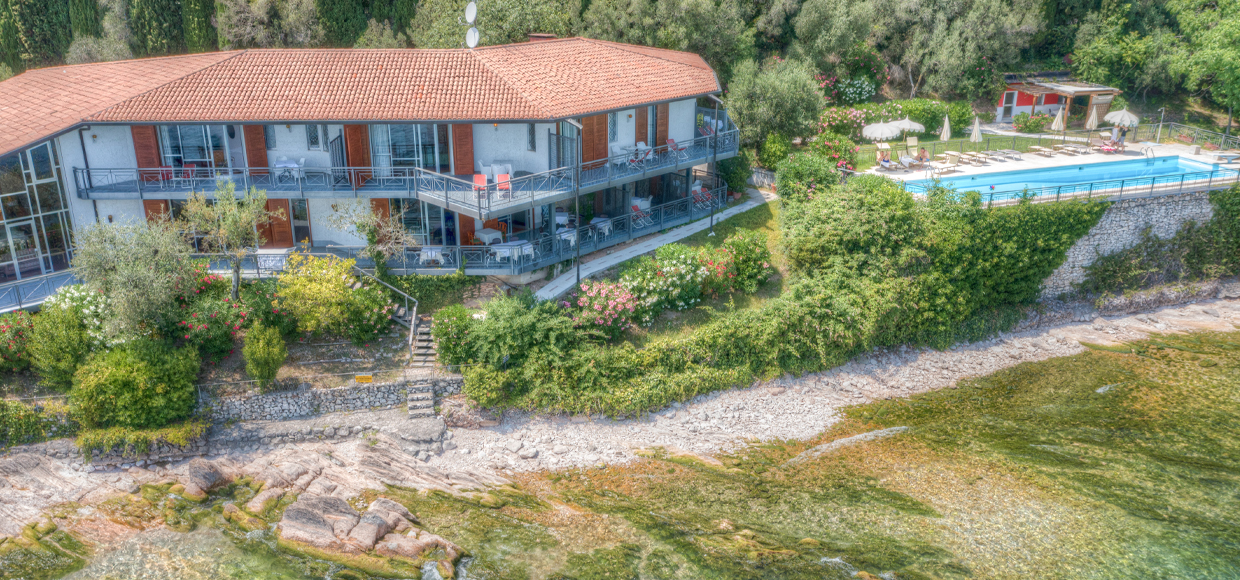 Hotel con piscina lago di Garda