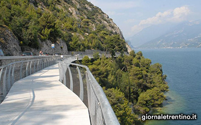 Pista ciclabile Limone - Riva del Garda