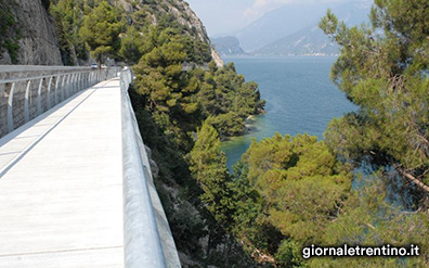 Pista ciclabile Limone - Riva del Garda