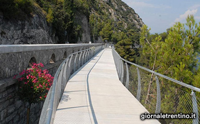 Pista ciclabile Limone - Riva del Garda