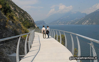 Pista ciclabile Limone - Riva del Garda