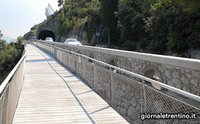 Pista ciclabile Limone - Riva del Garda